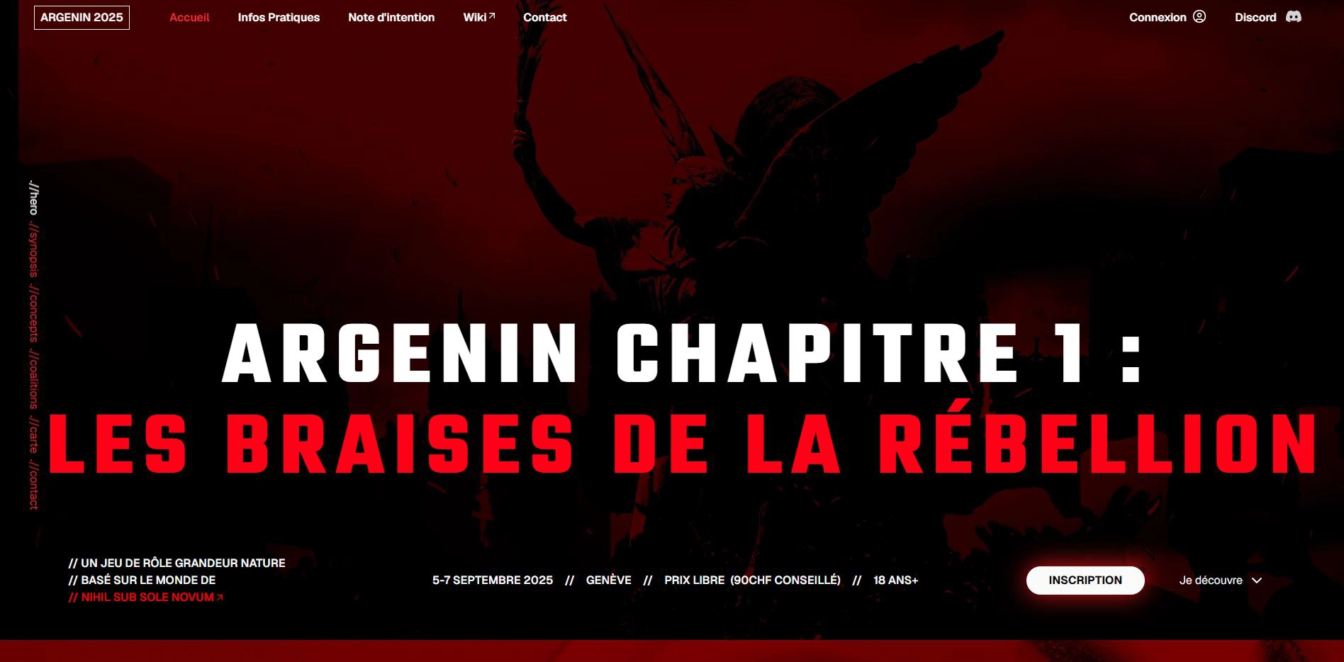 Site internet accueil